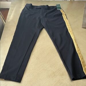 Ralph Lauren Black and Gold womans Pants